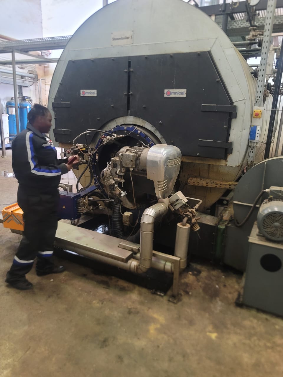 Saacke Boiler Burner Service at Keroche Breweries Ltd