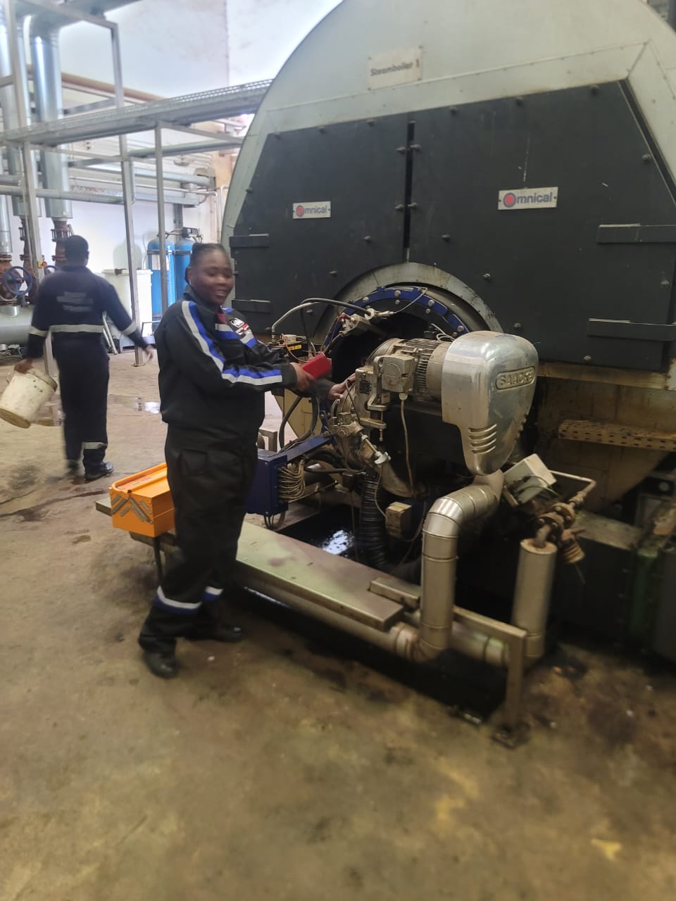 Saacke Boiler Burner Service at Keroche Breweries Ltd