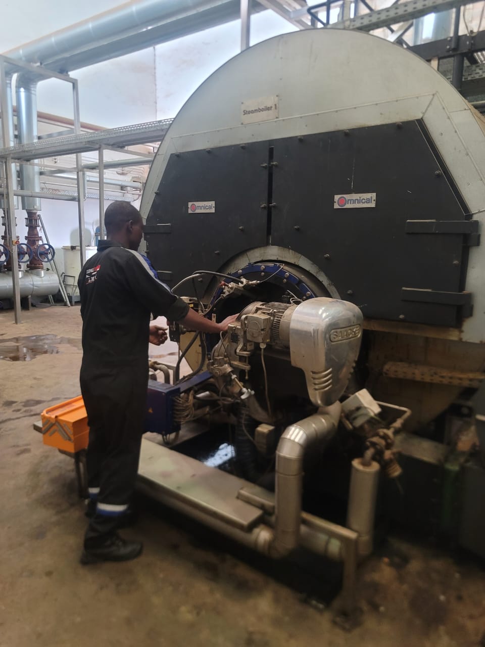 Saacke Boiler Burner Service at Keroche Breweries Ltd