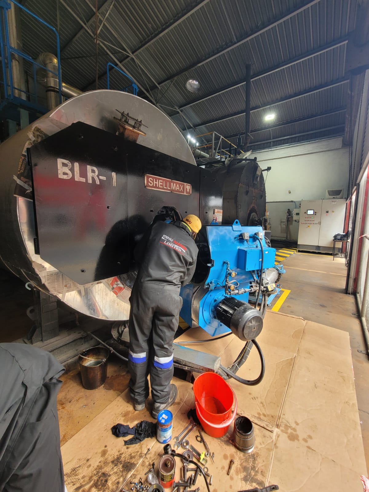 Shellmax boiler burner